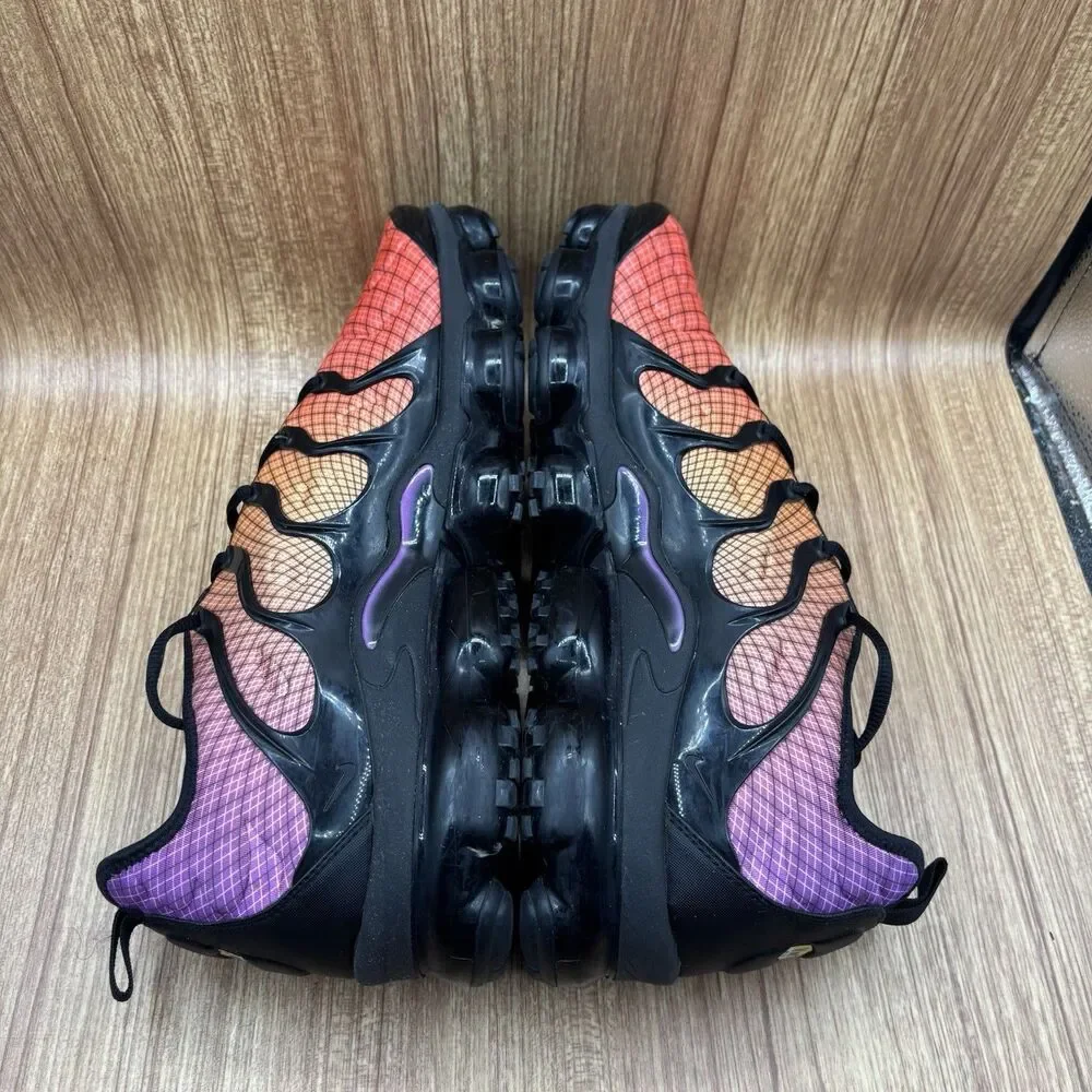 Nike Air‎ VaporMax Plus Grid Sunset Multicolor 924453-604 Mens Size 14 Sneakers